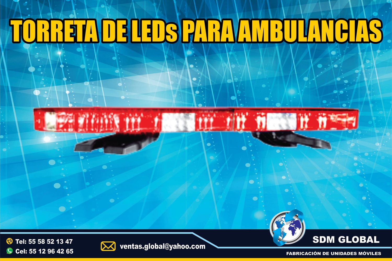 Venta de luces accesorios y equipo para ambulancias MARCA EPCOM System